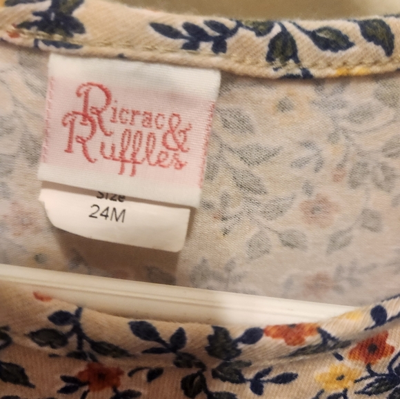 24 m Romper Ric Rac & Ruffles - Picture 2 of 6